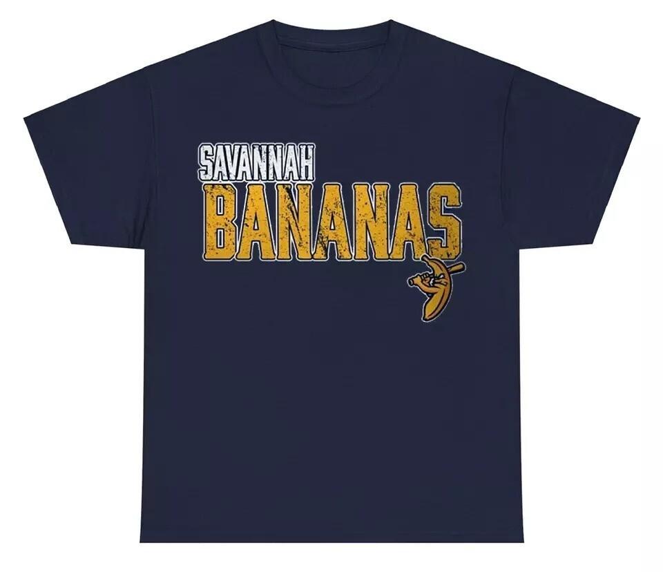 VTG Savannah Bananas navy T-shirt short sleeve All sizes S to 45Xl