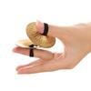 1Pair Creative Finger Cymbals Small Finger Cymbals Belly Dancing Mini Cymbals Musical Instrument Saucers Belly Dance Accessories