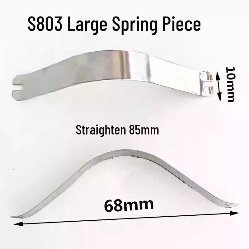 Aluminum Alloy Picture Frame Hardware Kit: U-Shaped Spring Clip, Nail-free Buckle, Iron Circlip & Back Panel Support