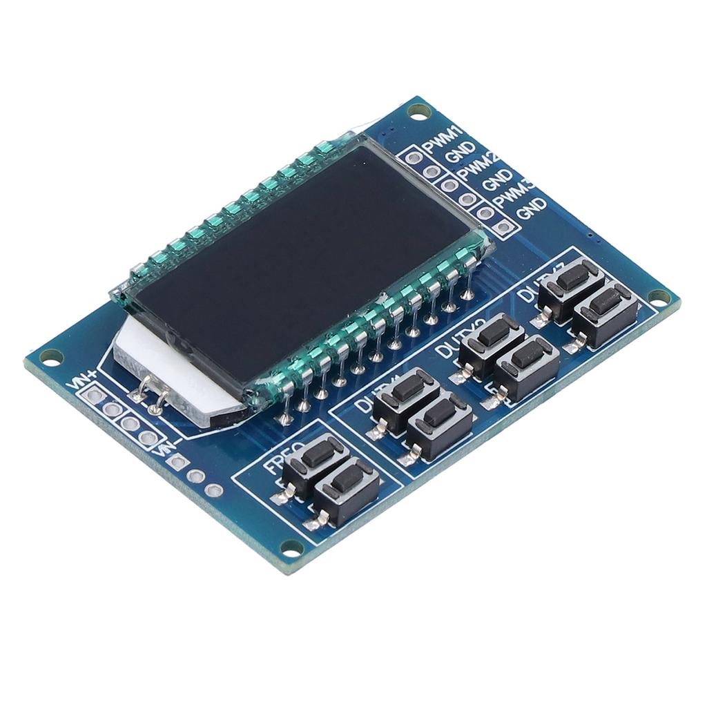 ШИМ Генератор сигналов 3 канала Регулируемый Импульсный Прямоугольный Меандр Частота Рабочий цикл Модуль