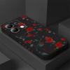 Чехол для телефона 'Цветущая роза' для Xiaomi Redmi Note 14 13 12 12S 11 11S 10 10S 9 9S Pro Plus 4G 5G Жидкий силиконовый чехол