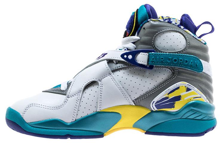 Jordan 8 Ретро Белый Аква 2019 Женские CI1236-100