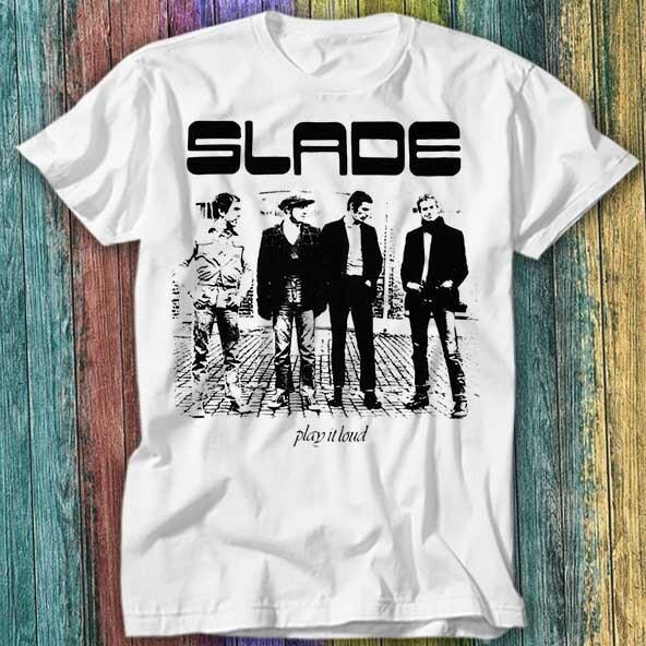 Slade Music Rock 70s T Shirt Top Tee 429 Unisex T-Shirt