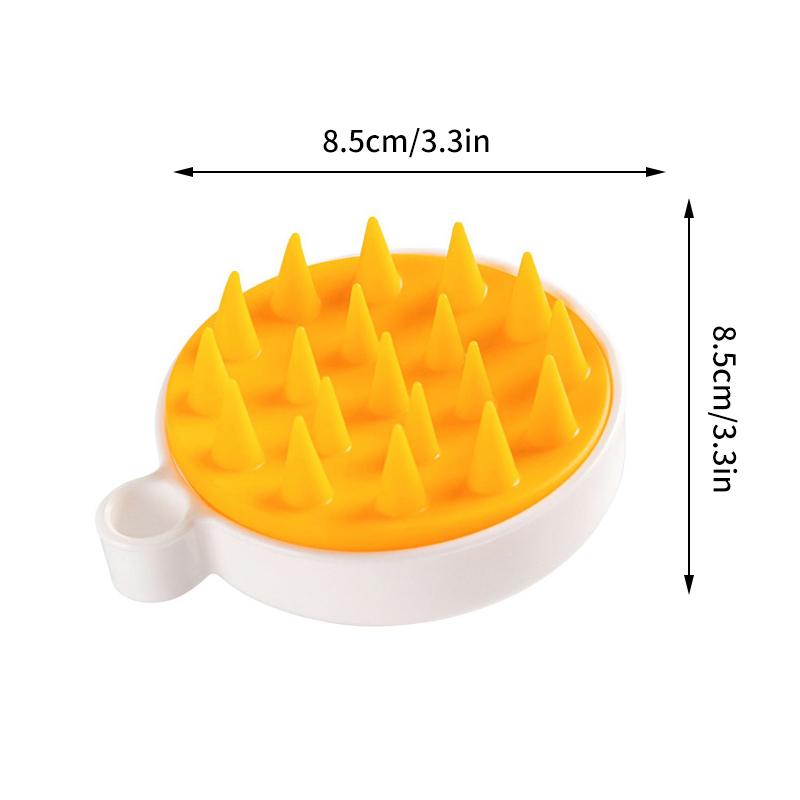Silicone Shampoo Scalp Hair Massager Shampoo Massage Comb Bath Massage Brush Scalp Massager Hair Shower Brush Comb Care Tool