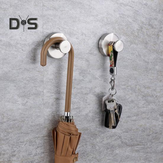 4 шт. крючков для хранения, присоски, вешалки для венков, прочные, несущие нагрузку, устойчивые к ржавчине, простые в установке крючки для венков на стеклянную дверь