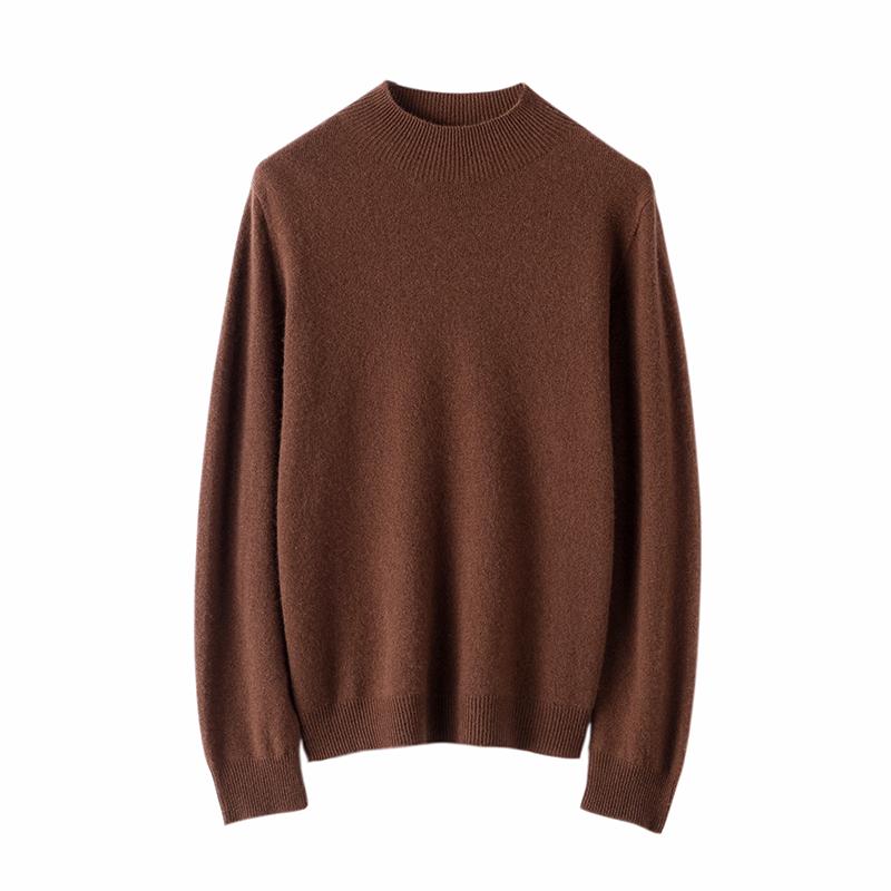 Women's Cashmere Sweater Qinghe Cashmere 100% Cashmere Women's Autumn and Winter Cashmere Sweater Soft and Warm