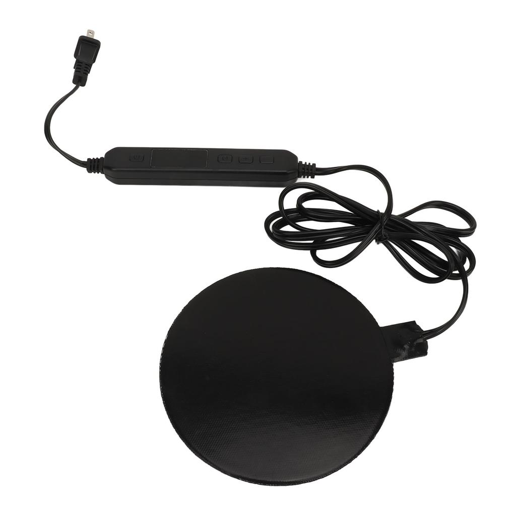 Водонагреватель для кур 35 Вт с цифровым дисплеем и регулируемой температурой. Зимняя база для водонагревателя для птиц.