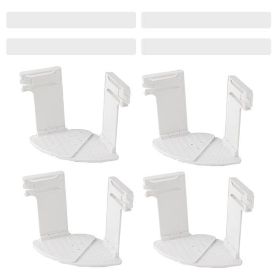 4/8Pcs Bed Sheet Holder with Lock Strip Bedsheet Corner Fastener Keep Sheets Tight All Mattress Size Fitted Sheet Fixing Clip Keeper