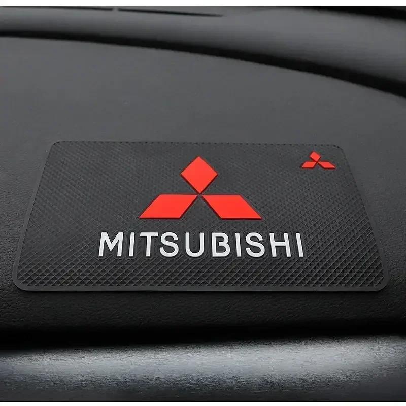Car Anti Slip Mat Dashboard Sticky Non-Slip Cell Phone Pad for Mitsubishi Lancer 9 ASX L200 Colt Pajero Outlander Eclipse Mirage