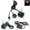 DC 5V 3W USB Cable Water Pump with Led Connector Micro Submersible 4-LED Pump Colorful Aquarium Fish Tank Fountain Pond