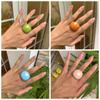 Simple Geometric Ring Jewellery Ring Fashion Plain Ring  Women