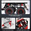 MOLD KING 13061 Технический пикап, автомобильные строительные блоки, приложение, RC, моторизованный, 6x6, модель внедорожного грузовика, MOC, кирпичи, детский рождественский подарок