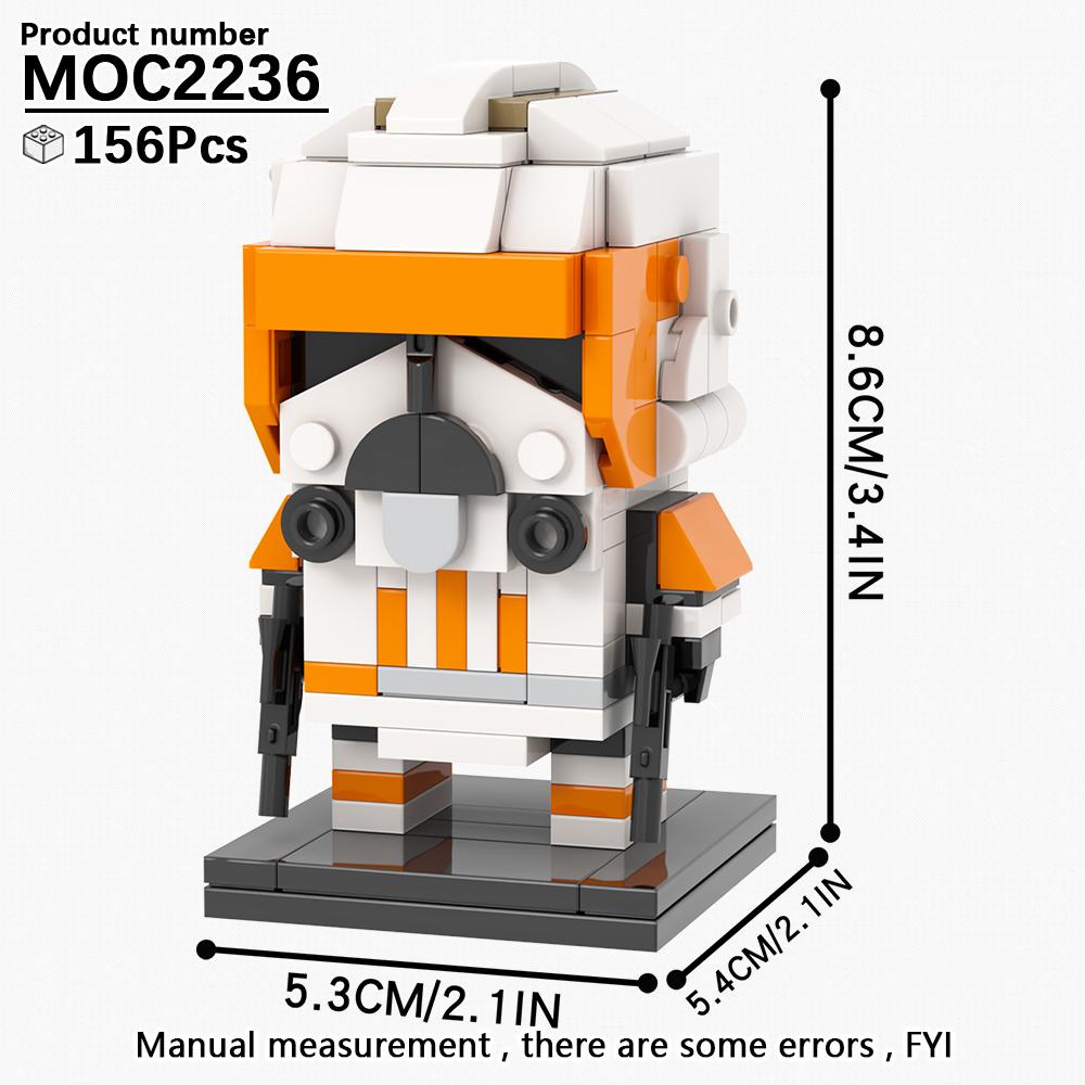MOOXI MOC Космическая Война Brickheadz Межзвездный Sci-Fi Робот Совместимые Фигурки Строительные Блоки Игрушки Для Взрослых Для Детей Подарок Кубики