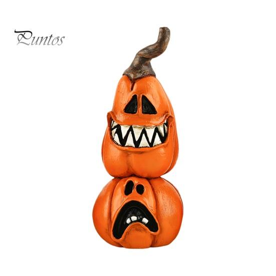 Украшения на Хэллоуин из смолы, черная кошка, тыква, ведьма, призрак, миниатюрные фигурки, украшения для дома и улицы, патио, сада