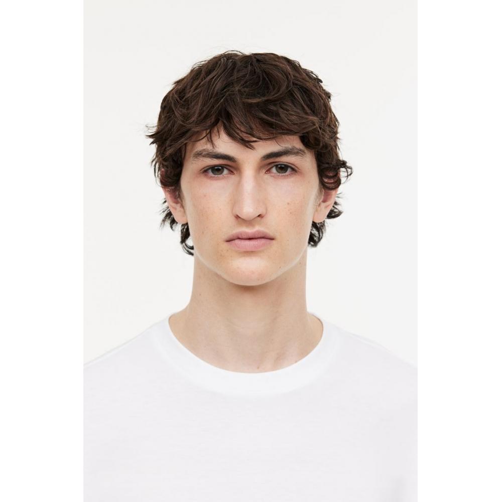 Топ HM tHerMolite Jersey Regular Fit, белый