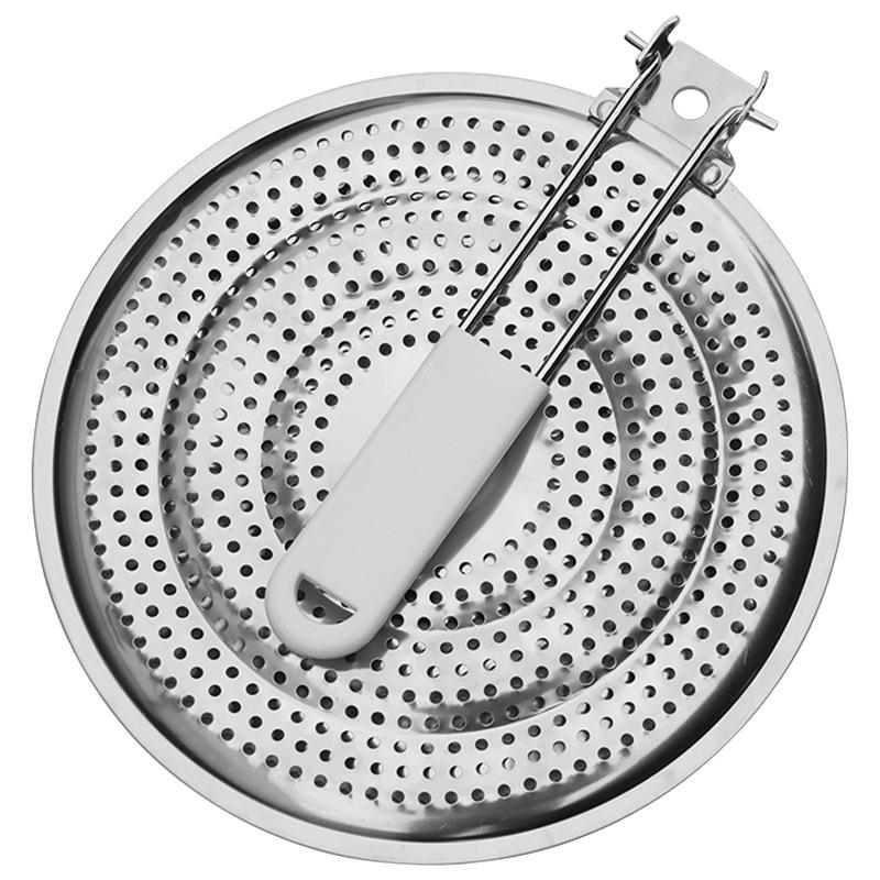 Двухслойная подставка из нержавеющей стали с теплопроводностью для сковородок