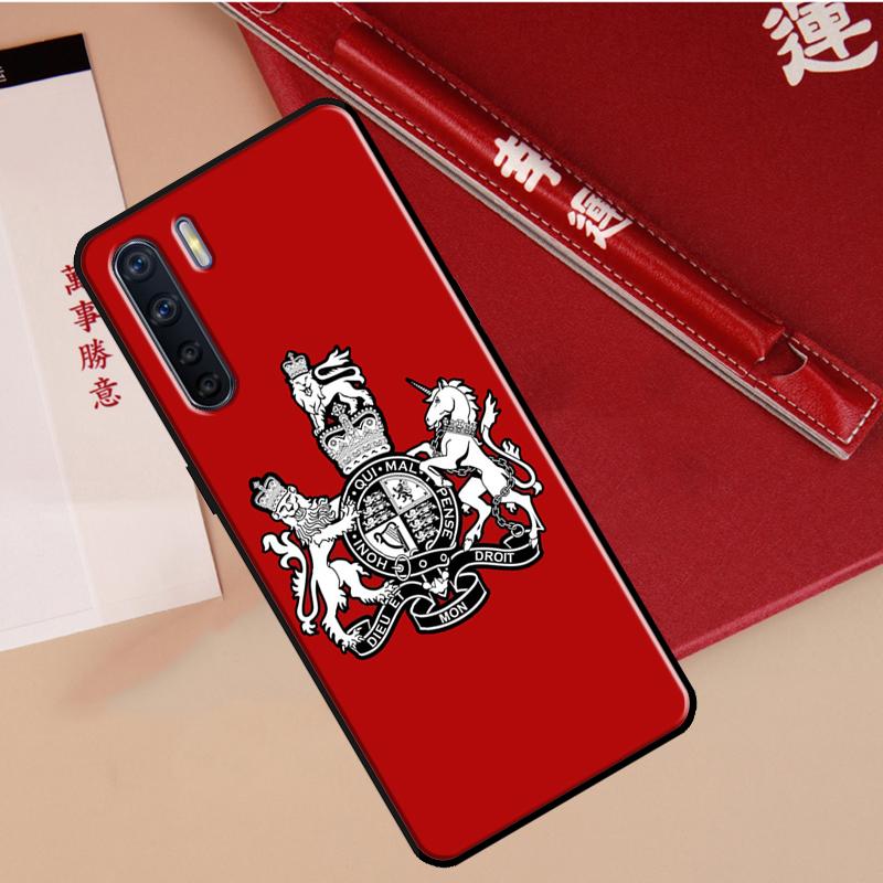 Англия Британский UK Флаг Юнион Джек Чехол Для Oppo A40 A78 A54 A74 A94 A17 A57 A77 A76 A16 A96 A18 A60 A80 A38 A58 A98 A15 A5 Pro