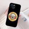 BH24 G-guns R-roses New High-End Shell Phone Case for iPhone 16 15 14 13 12 Pro Max Plus Mini