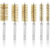 Machi No Nami Wire Brush, Drill Brush, Bore Brush, Hexagonal Shaft, Brush-Shaped, Abrasive Brush, 6-Piece Set, 8mm, 10mm, 12mm, 15mm, 17mm, 19mm, for
