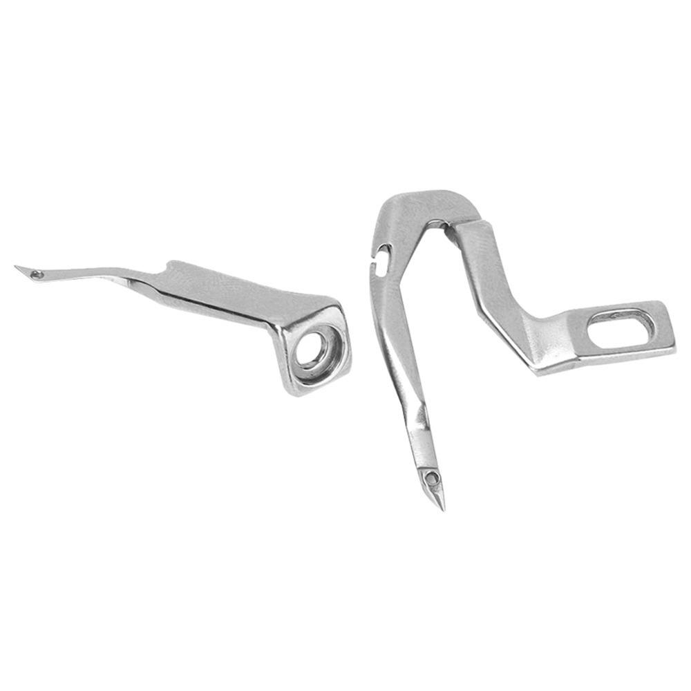 2 шт. Премиум-качество Металлический петлитель оверлока Металлический нижний петлитель Набор петлителей Для бытовой швейной машины