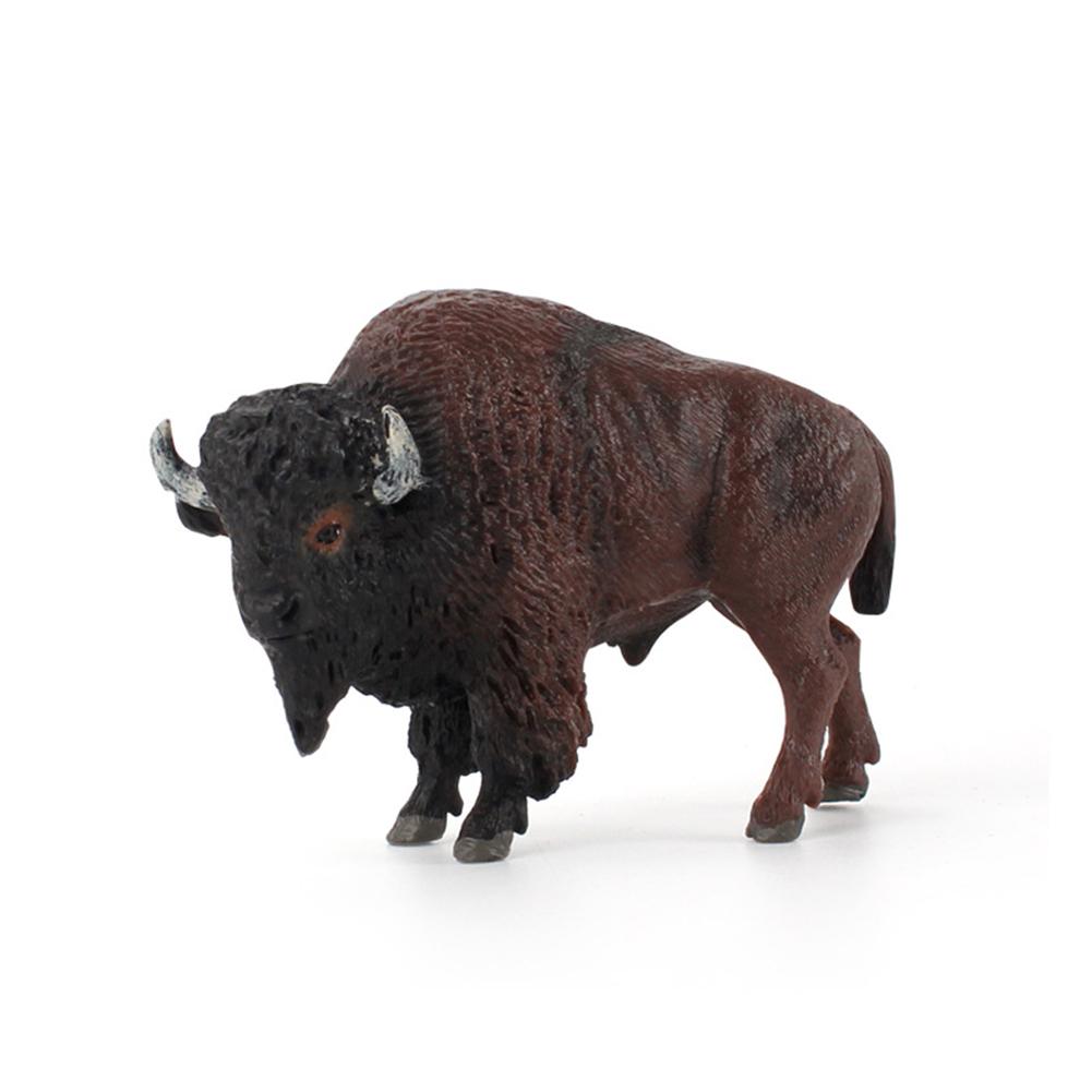 Animals Figures Animal Model Buffalo Doll Collections