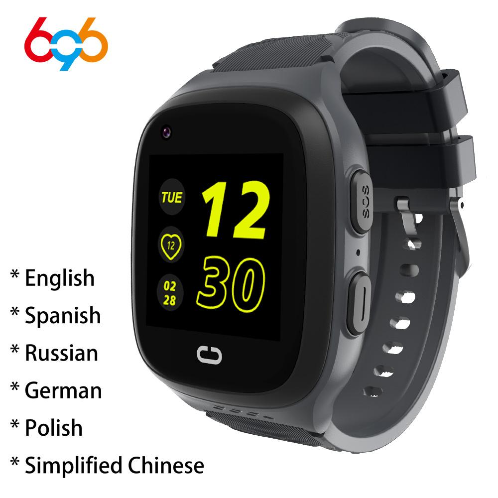 4g Kids Smart Watch Gps Wifi Video Call With Face-lock Sos Tracker Location Ip67 Waterproof Children's Smart Watch Camer