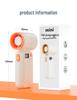 Compact High-Speed Wind Cannon Mini Fan: Portable, Powerful Handheld Desktop Companion.