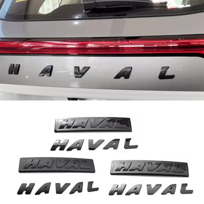 Наклейки-логотипы на решетку радиатора и капот для Haval H6, эмблемы для стайлинга передней и задней части багажника, автомобильные аксессуары