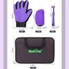 Расческа для питомцев Beauty Cleaning Набор из 9 предметов Кошка Собака Ножницы Расчески-иглы Когтерезы Расчески Перчатки Принадлежности для чистки животных Аксессуары