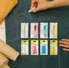 Pen-shaped Tailors Chalk Erasable Fabric Chalk Convenient Chalk Wheel Fabric Marker Pen for DIY Sewing Enthusiasts