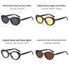 Fashion Oval Sunglasses With Protection For Summer Outdoor Activities