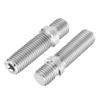 ACROPIX Wheel Stud Conversion M12x1.5-M12x1.5 Fits 50mm BM W Silver Tone 10pcs