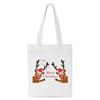 Christmas Gift Bag Shopper Bag Shopping Bag Vintage Canvas Bag Tote Bag Kawaii Shoulder Bag Handbag Cartoon Bolsa De Compras