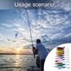 10 шт. пропеллерные приманки, топвотеры, рыболовные приманки, искусственные приманки, твердый крэнкбейт, вращающийся хвост для морской и пресной воды