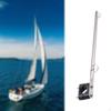 Boat Flag Holder Accessories Wind-resistant Design Fits 7/8" Rails Pulpit Staffs Marine