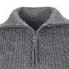 LAUV Half-Zip Knit Vest_Grey