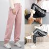 Winter Loose Casual Pants Lambskin Thick Warm Pants Sports Pants Female Students Wear Leggings