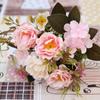 DIY Party Decoration Vintage Silk Artificial Flowers Small Rose Wedding Fake Flowers Festival Supplies Home Decor Bouquet