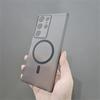 Роскошный полупрозрачный тонкий матовый чехол Magsafe Magnetic Case для Samsung Galaxy S25 S24 S23 S22 Ultra Plus Wireless Charging Matte Cover