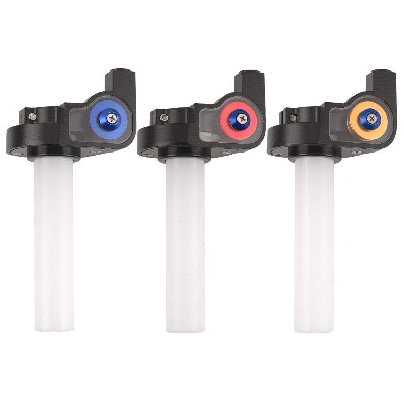 Ручки газа для мотоцикла, ручки газа с поворотом на 1/4, ручка газа быстрого действия для кроссовых мотоциклов, запчасти и аксессуары