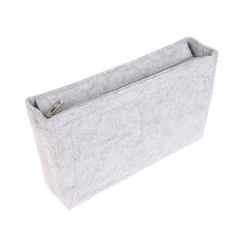 Войлочная вставная сумка подходит для косметичек, сумка-вкладыш для дамской сумочки, войлочная тканевая косметичка, переносная вставная сумка-органайзер для путешествий