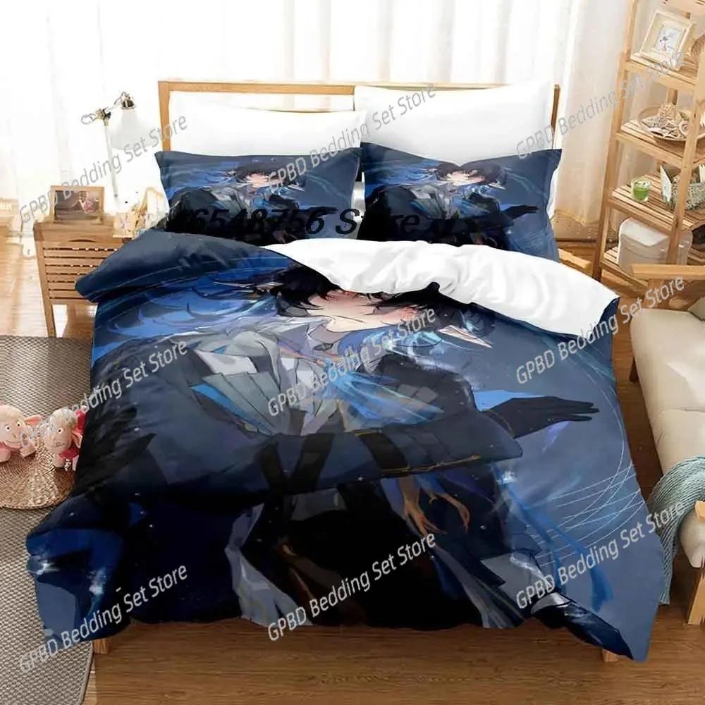 Comforter 3D Printing Game Arknights Bedding Set Bedroom Soft Modern S Comefortable Kids And