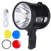 P90 Multifunctional Searchlight 6 Modes LED Solar Power Flashlight Waterproof for Camping Hunting