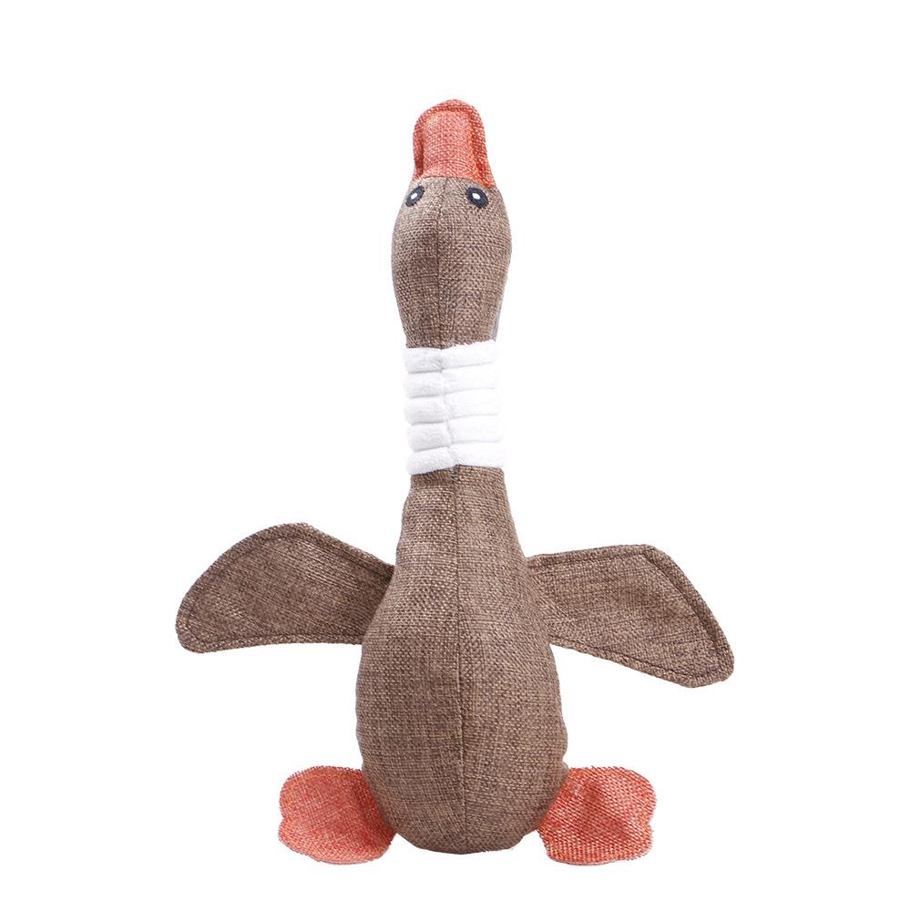 5 Pack Plush Dog Toys Skunk Raccoon Wolf Squeaky Dog Toys for Teething Soft Durable Interactive Dog Chew Toys for Puppies