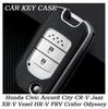 New TPU Car Key Case Covers Shell for Honda Civic Accord City CR-V Jazz XR-V Vezel HR-V FRV Crider Odyssey Accessories