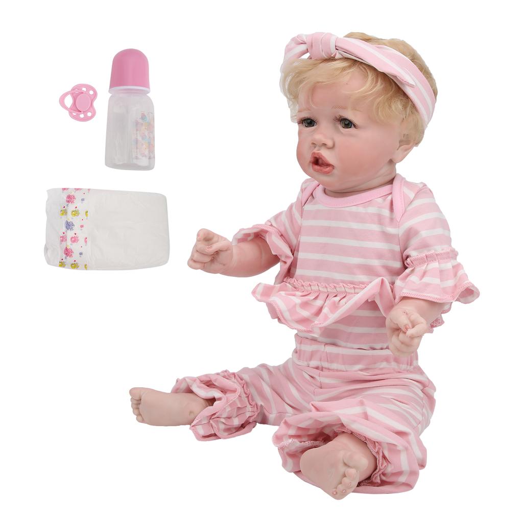 55 см набор кукол Reborn реалистичные куклы Rebirth Baby Girl младенец игрушка подарок с соской