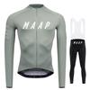 MAAP Комплект костюма для езды на велосипеде с длинным рукавом Горный Шоссейный Велосипед Быстросохнущий Дышащий Ледяной Шелк Верх Тонкий
