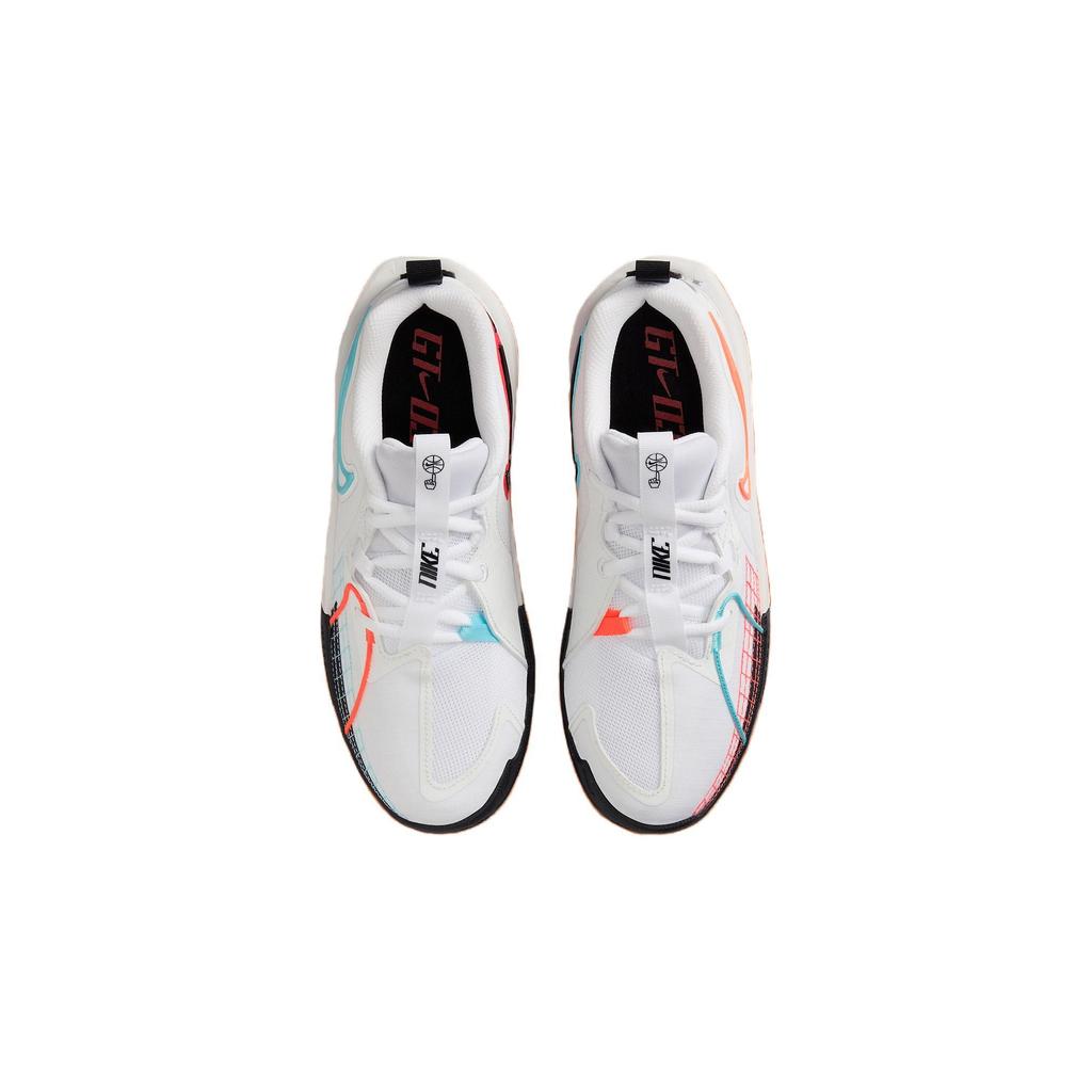 Nike Кроссовки детские GT Cut 3 GS CHBL белые Safety-Orange Copa HF5732-141