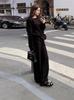 In Stock: Autumn/Winter 2024 Casual Slimming Sweater & Wide-Leg Pants Set