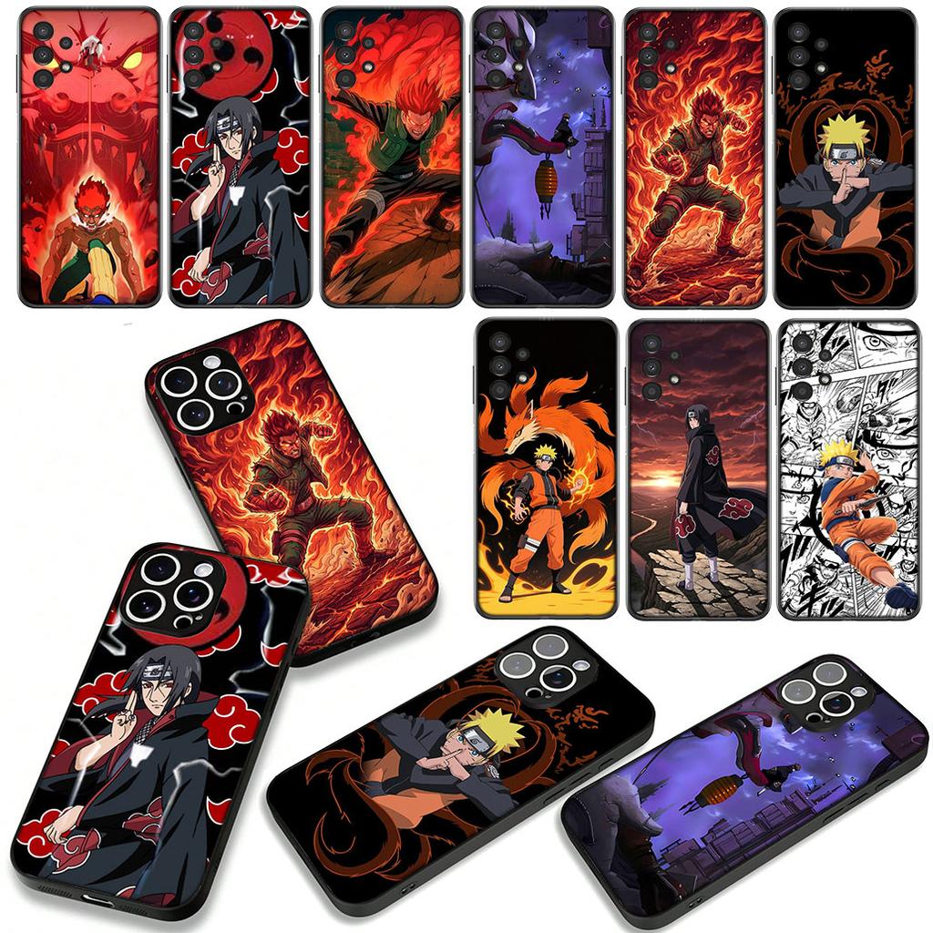 Might Guy Itachi Uchiha Narutos Akatsuki Case for Samsung Galaxy A55 A54 A25 A36 A17 A26 A35 A33 A34 A14 A37 S20 S21 FE S10 Plus